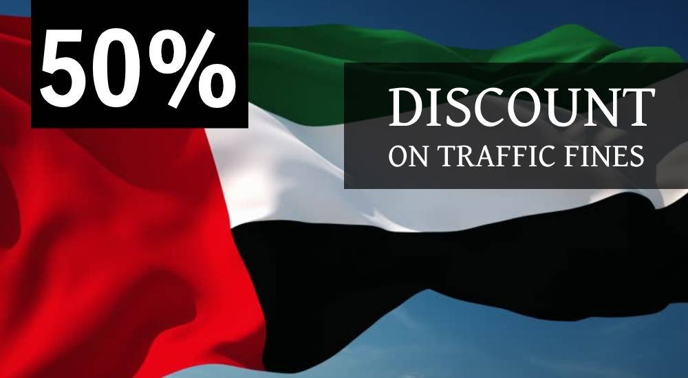 50% Discount on traffic fines